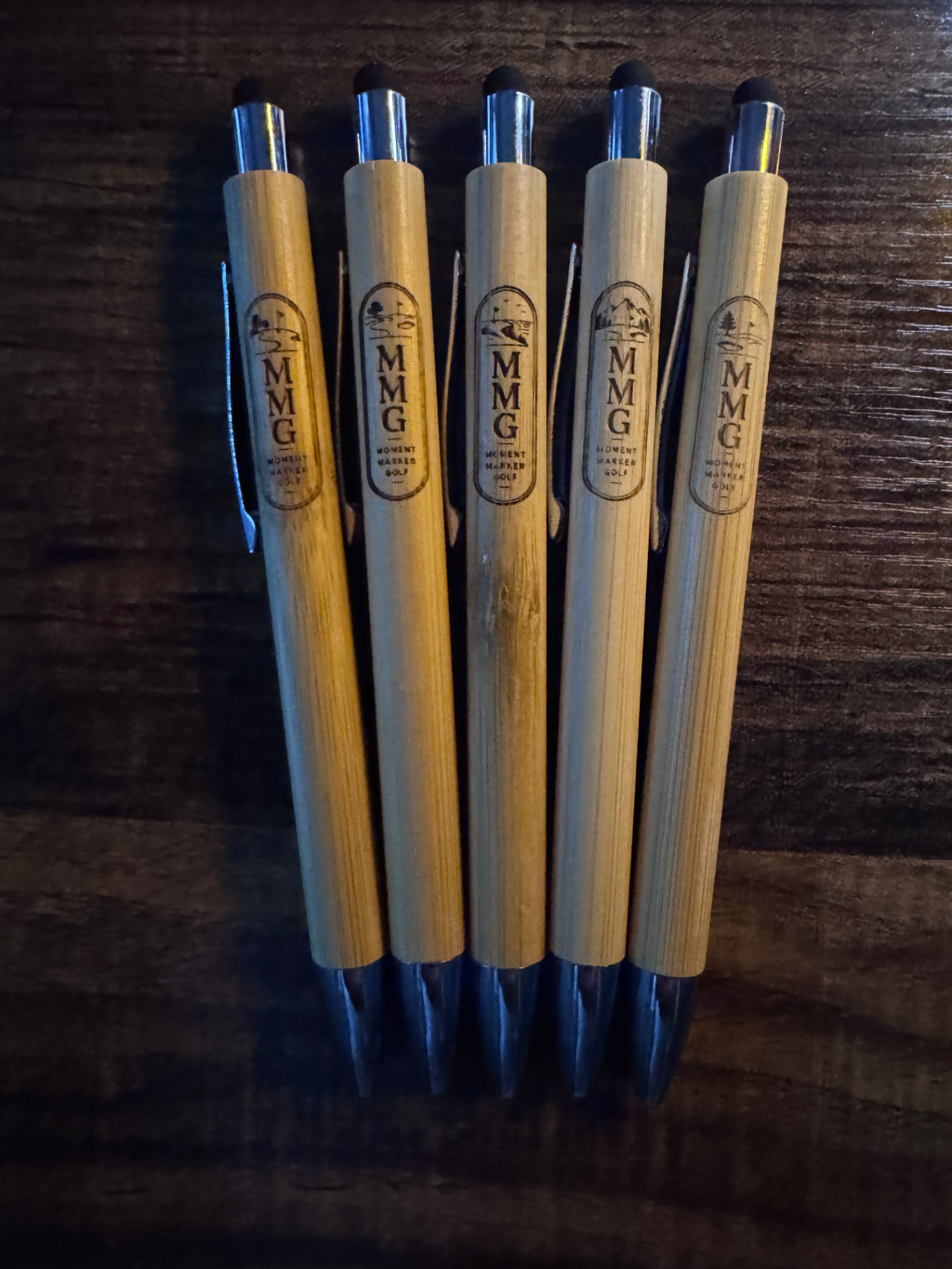 Wood Pen with Stylus